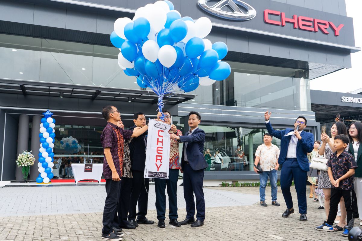 Perluas jaringan dalam Pulau Sumatera, Chery hadirkan diler pada Kota Medan