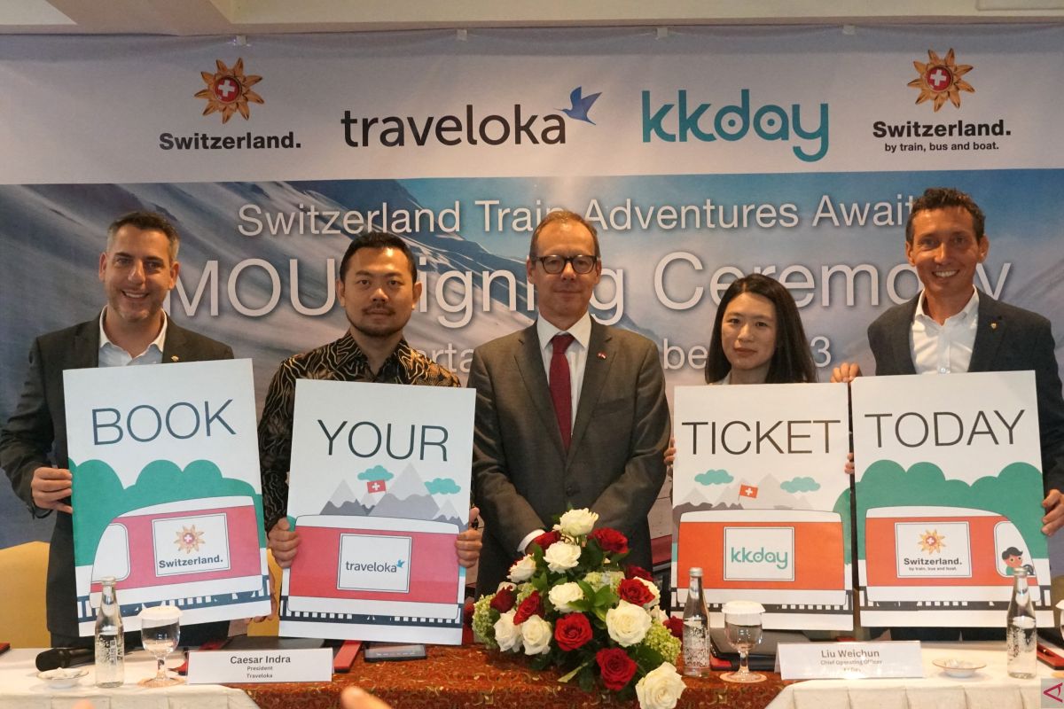 Traveloka bermitra dengan agen travel Swiss perluas item perjalanan